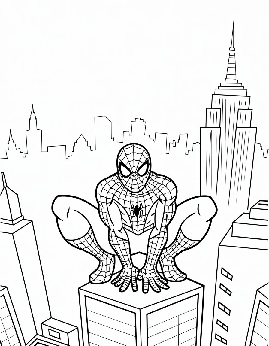 Spider-Man Movie Landmark Scene